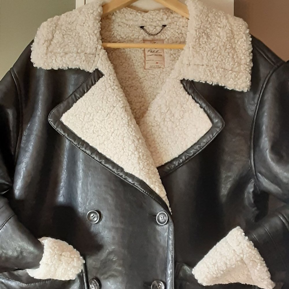 We The Free Kaja Vegan Bonded Peacoat